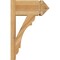 Ekena Millwork Olympic Arts & Crafts Rough Sawn Outlooker, Western Red Cedar, 8"W x 16"D x 24"H OUT08X16X24OLY03RWR - alternate 3
